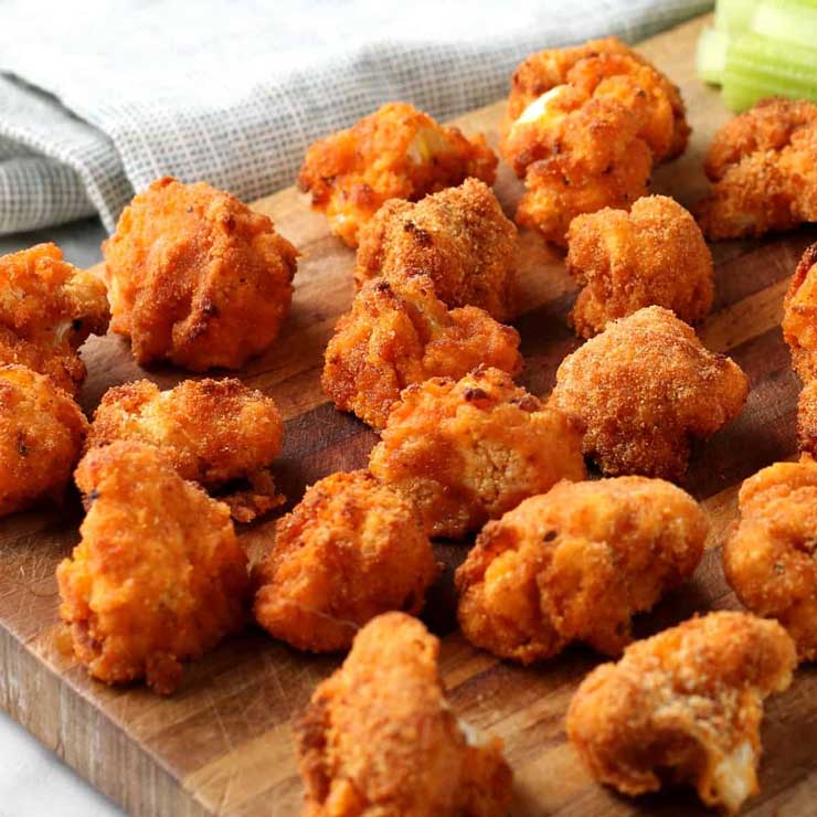 Air Fryer Buffalo Cauliflower Wings Recipe