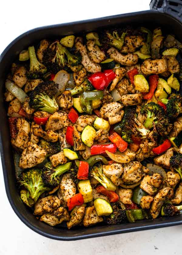 Air Fryer Roasted Vegetables Recipe