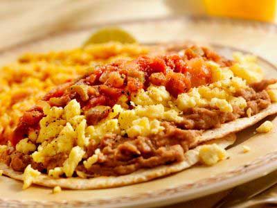 Scrambled Egg with Salsa