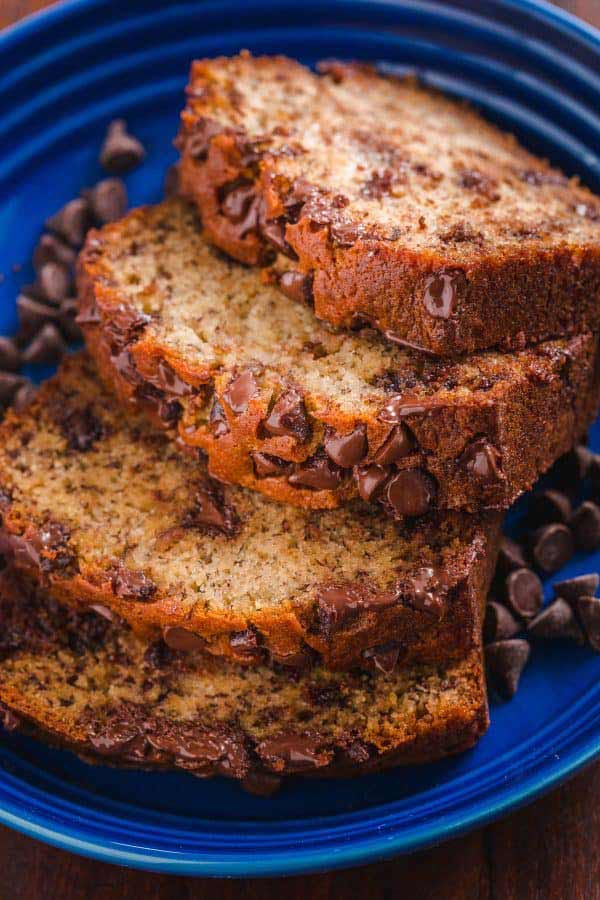 Chocolate Chip Banana Bread Recipe